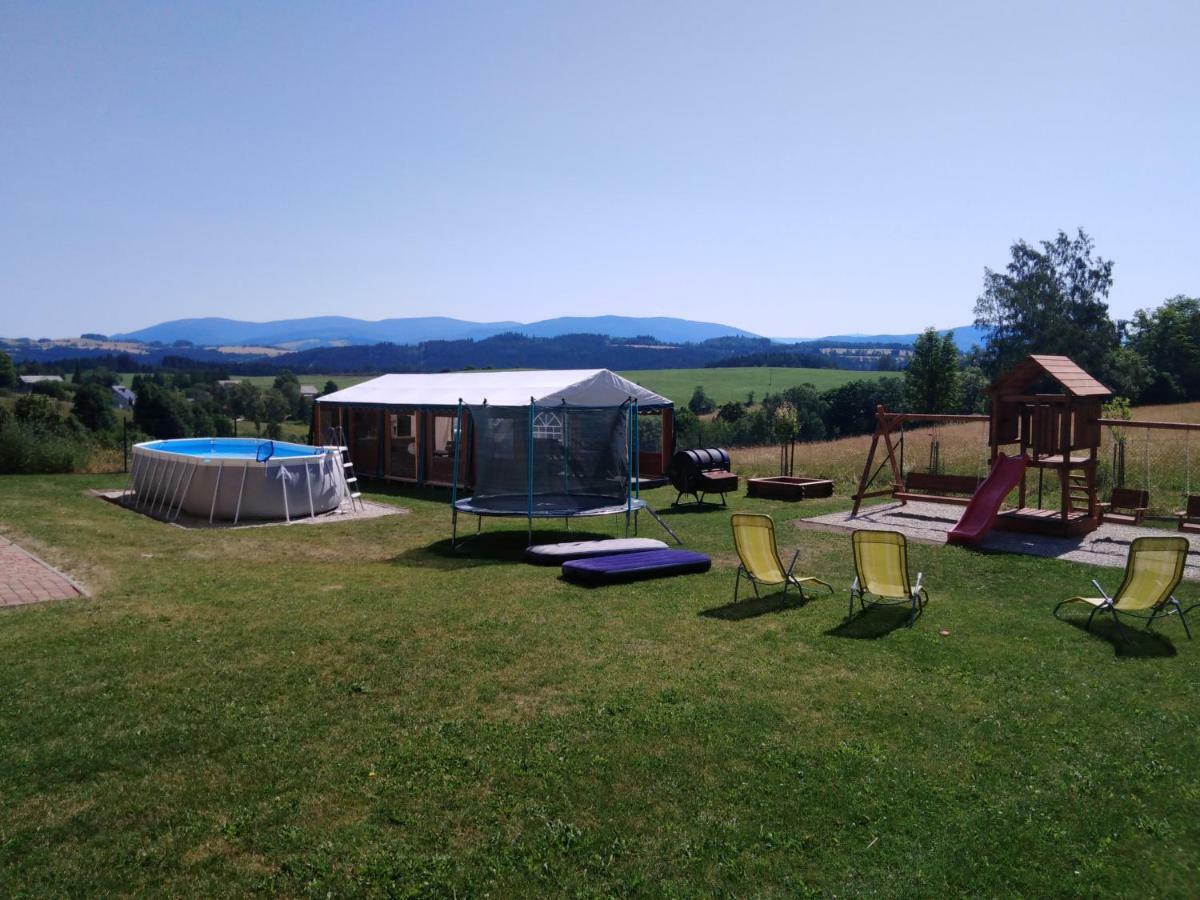 Pension Stara Skola Vysoke Zibridovice ภายนอก รูปภาพ